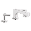 Brizo Kintsu(R): Widespread Lavatory Faucet with Low Spout - Less Handles 1.5 GPM