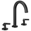 Brizo Kintsu(R): Widespread Lavatory Faucet with Arc Spout - Less Handles