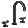 Brizo Kintsu(R): Widespread Lavatory Faucet with Arc Spout - Less Handles