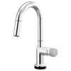 Brizo Odin(R): SmartTouch(R) Pull-Down Prep Kitchen Faucet with Arc Spout - Less Handle