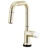Brizo Odin(R): SmartTouch(R) Pull-Down Prep Kitchen Faucet with Square Spout - Less Handle