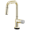 Brizo Odin(R): SmartTouch(R) Pull-Down Prep Kitchen Faucet with Square Spout - Less Handle