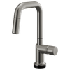 Brizo Odin(R): SmartTouch(R) Pull-Down Prep Kitchen Faucet with Square Spout - Less Handle