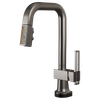 Brizo Frank Lloyd Wright(R): SmartTouch(R) Pull-Down Prep Faucet with Square Spout and Wood/Concrete Wand - Less Handle