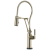 Brizo Litze(R): SmartTouch(R) Articulating Kitchen Faucet With Finished Hose