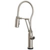 Brizo Odin(R): SmartTouch(R) Articulating Kitchen Faucet with Finished Hose - Less Handle