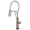 Brizo Odin(R): SmartTouch(R) Articulating Kitchen Faucet with Finished Hose - Less Handle