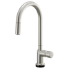 Brizo Odin(R): SmartTouch(R) Pull-Down Kitchen Faucet with Arc Spout - Less Handle