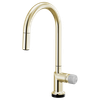 Brizo Odin(R): SmartTouch(R) Pull-Down Kitchen Faucet with Arc Spout - Less Handle