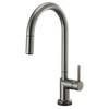 Brizo Odin(R): SmartTouch(R) Pull-Down Kitchen Faucet with Arc Spout - Less Handle