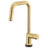 Brizo Odin(R): SmartTouch(R) Pull-Down Kitchen Faucet with Square Spout - Less Handle