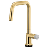 Brizo Odin(R): SmartTouch(R) Pull-Down Kitchen Faucet with Square Spout - Less Handle