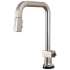 Brizo Frank Lloyd Wright(R): SmartTouch(R) Pull-Down Kitchen Faucet with Square Spout - Less Handle