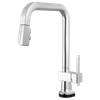 Brizo Frank Lloyd Wright(R): SmartTouch(R) Pull-Down Kitchen Faucet with Square Spout - Less Handle