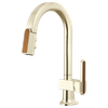 Brizo Frank Lloyd Wright(R): Pull-Down Prep Faucet with Arc Spout and Wood Wand - Less Handle