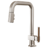 Brizo Frank Lloyd Wright(R): Pull-Down Kitchen Faucet with Square Spout - Less Handle