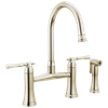 Brizo Tulham(R): Bridge Kitchen Faucet with Side Sprayer