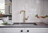 Brizo Odin(R): Bar Faucet with Square Spout - Less Handle