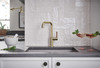 Brizo Odin(R): Bar Faucet with Square Spout - Less Handle