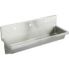 EWMA60203 Commercial Stainless Steel Handwash Sink with 3 Faucet Holes in Buffed Satin