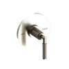 Newport Brass Kimbell: Balanced Pressure Shower Trim Plate with Handle. Less showerhead, arm and flange.