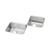 KF-ELUH3232 32-in X 32-in Stainless Steel Undermount Kitchen Sink Kit