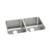 KF-ELUH361710 35.75-in X 18.5-in Stainless Steel Undermount Kitchen Sink Kit