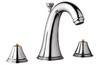8" Widespread Two-Handle Bathroom Faucet in Polished Nickel