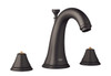 8" Widespread Two-Handle Bathroom Faucet in Oil Rubbed Bronze