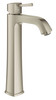 Single Hole Single-Handle XL-Size Bathroom Faucet in Brushed Nickel