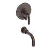 Newport Brass Kimbell: Balanced Pressure Tub &amp; Shower Diverter Plate with Handle