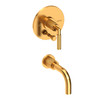 Newport Brass Kimbell: Balanced Pressure Tub &amp; Shower Diverter Plate with Handle