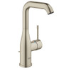 Grohe 23486ENA Essence Single Hole Single-Handle L-Size Bathroom Faucet in Brushed Nickel