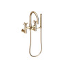 Newport Brass Kimbell: Exposed Tub &amp; Hand Shower Set - Wall Mount