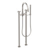 Newport Brass Kimbell: Exposed Tub &amp; Hand Shower Set w/Risers