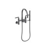 Newport Brass Kimbell: Exposed Tub &amp; Hand Shower Set - Wall Mount