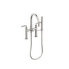 Newport Brass Kimbell: Exposed Tub &amp; Hand Shower Set - Deck Mount