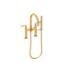 Newport Brass Kimbell: Exposed Tub &amp; Hand Shower Set - Deck Mount