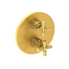 Newport Brass Kimbell: 1/2" Round Thermostatic Trim Plate with Handle