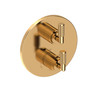 Newport Brass Kimbell: 1/2" Round Thermostatic Trim Plate with Handle