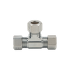 BrassCraft Compression Tee, 3/8" OD Tube, All 3 Ends