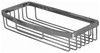 Square Shower Basket in Steelnox