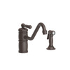 Newport Brass Nadya(R): Single Handle Kitchen Faucet with Side Spray
