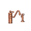 Newport Brass Nadya(R): Single Handle Kitchen Faucet with Side Spray