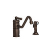 Newport Brass Nadya(R): Single Handle Kitchen Faucet with Side Spray