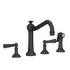 Newport Brass Jacobean: Kitchen Faucet with Side Spray