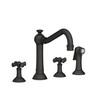 Newport Brass Jacobean: Kitchen Faucet with Side Spray