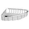 40663001 BauCosmopolitan 12" Large Corner Basket in StarLight Chrome