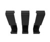 Odile Suite Small Hooks in Matte Black - Pack of 3
