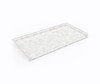 30 x 60 Swanstone(R) Alcove Shower Pan with Right Hand Drain in Ice